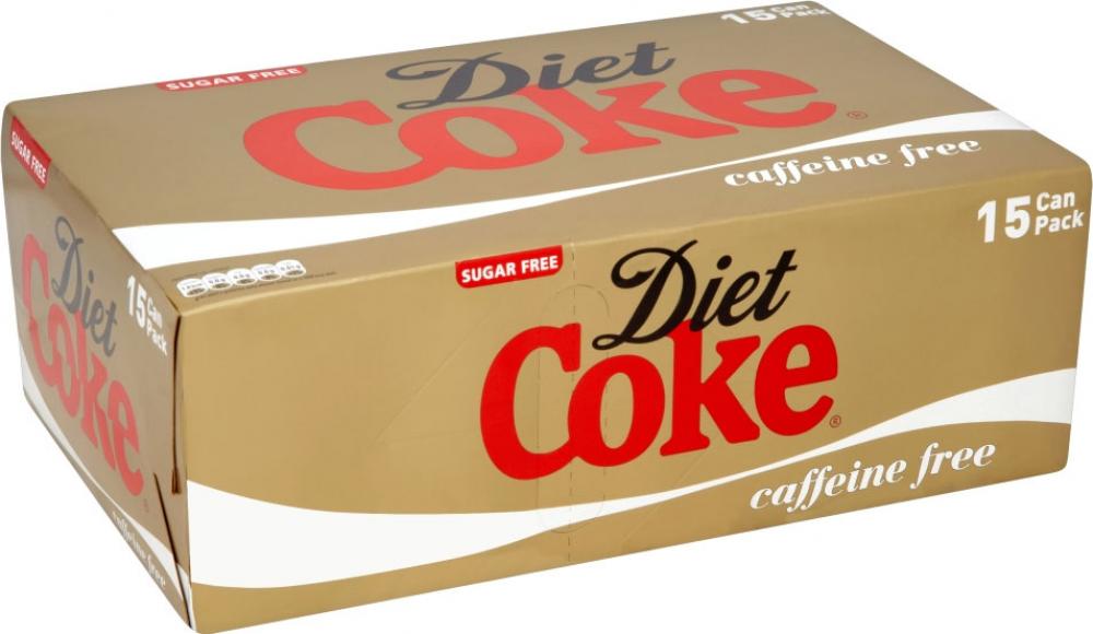 large diet coke caffeine