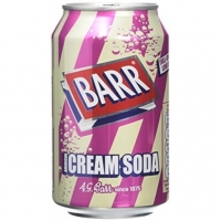 Image of MEGA DEAL Barr American Cream Soda 330ml