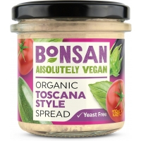 Image of MEGA DEAL Bonsan Organic Toscana Style Spread 135g
