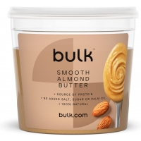 Image of MEGA DEAL Bulk Powders Smooth Natural Almond Butter Tub 1 kg