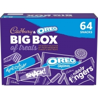 Image of MEGA DEAL Cadbury and Oreo Biscuit 64 Selection Bulk Box of Treats 1790 g