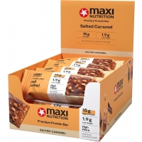 Image of MEGA DEAL CASE PRICE Maxi Nutrition Premium Protein Bar Salted Caramel 12 x 45g