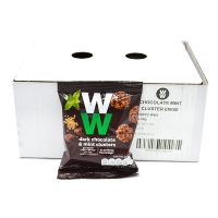 Image of MEGA DEAL CASE PRICE WW Dark Chocolate and Mint Clusters 16 x 24g