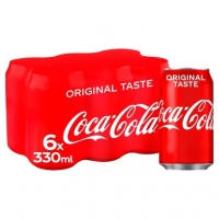 Image of MEGA DEAL Coca Cola 6 x 330ml