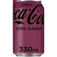 Image of MEGA DEAL Coca Cola Zero Cherry 330ml