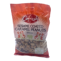 Image of MEGA DEAL Cofresh Sesame Coated Caramel Peanuts 150g