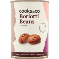 Image of 10P DEAL Cooks and Co Borlotti Beans 400g