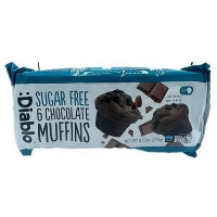 Image of MEGA DEAL Diablo 6 Sugar Free Chocolate Muffins 270g