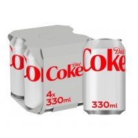 Image of BIG SALE Diet Coke 4 x 330ml