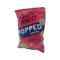 Image of BIG SALE Good and Honest Popped Crisps Sweet Chilli 85g
