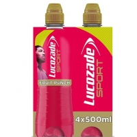 Image of Lucozade Sport Fruit Punch 4 x 500ml