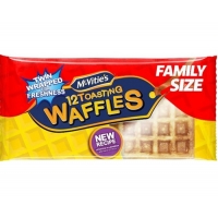 Image of MEGA DEAL McVities 12 Toasting Waffles Family Size 300g