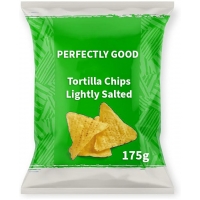 Image of 10P DEAL Perfectly Good Tortilla Chips Lightly Salted 175g