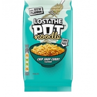 Image of MEGA DEAL CASE PRICE Pot Noodle Lost The Pot Chip Shop Curry Flavour 16 x 85g