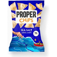 Image of MEGA DEAL Proper Chips Sea Salt Lentil Chips 20g
