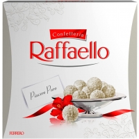 Image of MEGA DEAL Ferrero Raffaello Coconut Almond Pralines Large Chocolate Hamper 40 piece Gift Box 400g