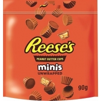 Image of MEGA DEAL Reeses Peanut Butter Cups Minis Unwrapped 90g