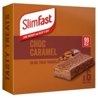 Image of MEGA DEAL SlimFast Chocolate Caramel Snack Bar 6 x 26 g