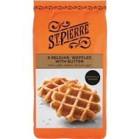 Image of MEGA DEAL St Pierre 6 Belgian Waffles with Butter
