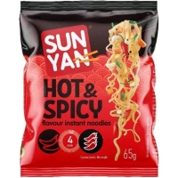 Image of MEGA DEAL CASE PRICE Sun Yan Hot and Spicy Instant Noodles 33 x 65g