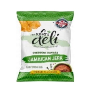 Image of The Kings Deli Jamaican Jerk Crisps 40g