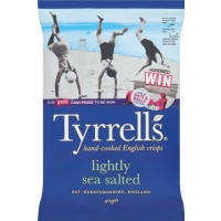 Image of MEGA DEAL Tyrrells Lightly Sea Salted Crisps 40g