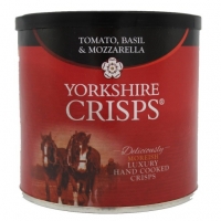 Image of MEGA DEAL Yorkshire Crisps Tomato Basil and Mozzarella 50g