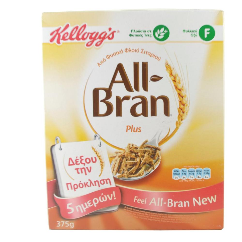Kelloggs All Bran Plus 375g | Approved Food