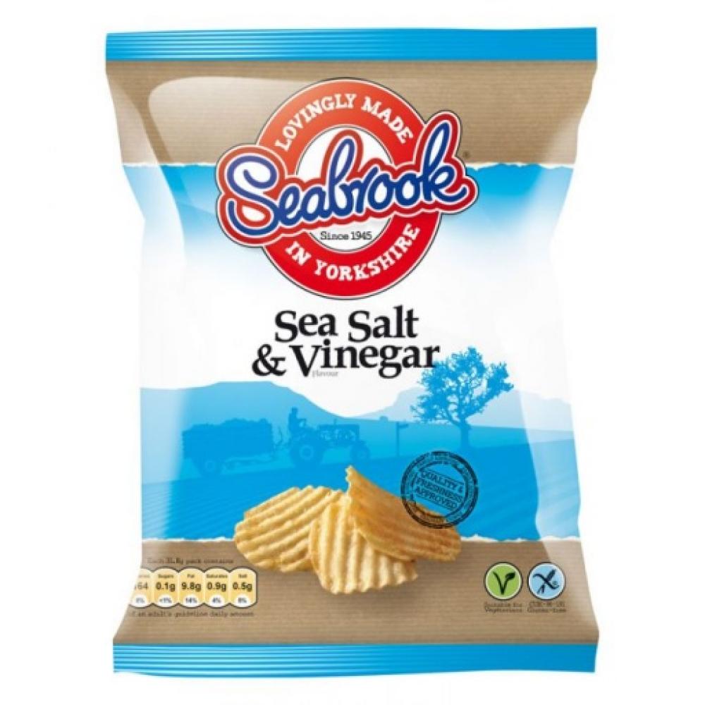 Seabrook Sea Salted Crisps - 50x18g | eBay