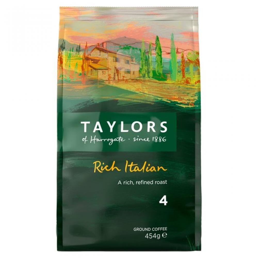 Taylors Of Harrogate Rich Italian Ground Coffee 227g