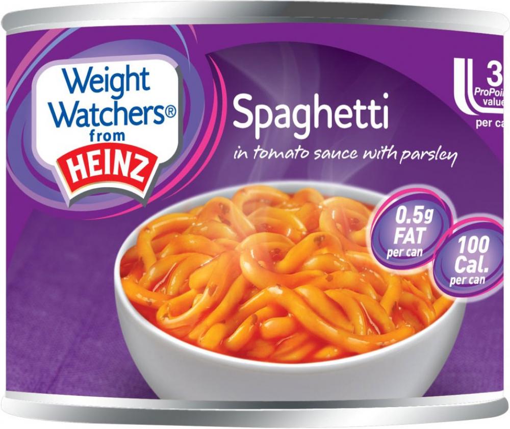 Heinz Weight Watchers Spaghetti in Tomato Sauce with Parsley 200g 200g ...
